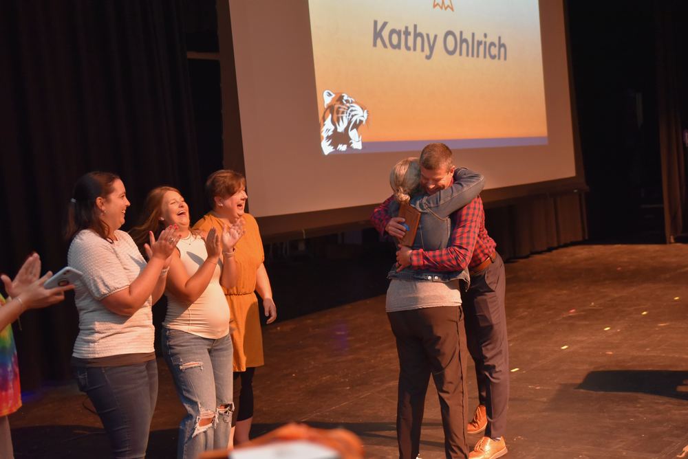 Chagrin Falls Schools Salutes Teacher and Staff Employee of the Year...Kathy Ohlrich and Gigi Kuper-Lewis