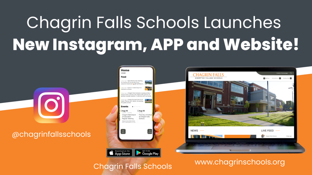 Chagrin Falls Schools Launches New Website