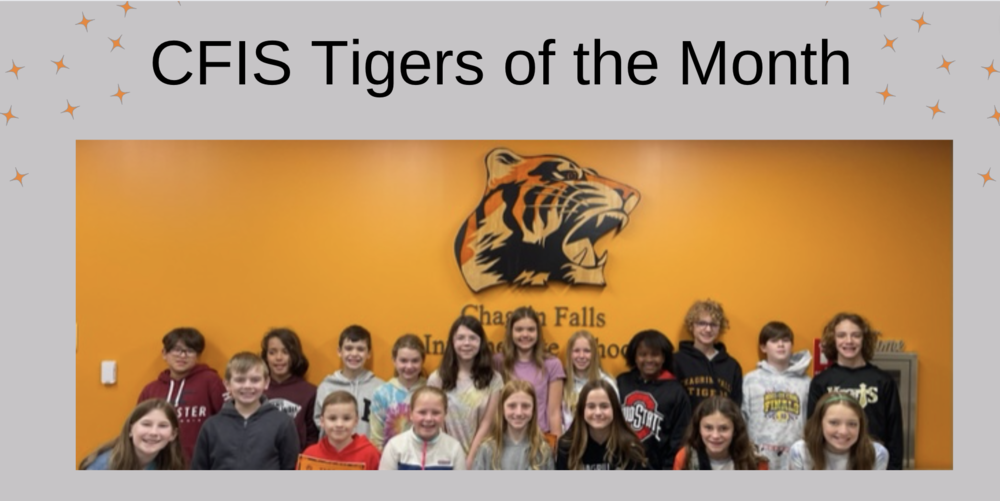 CFIS Tiger of the Month