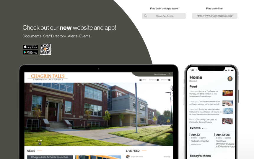 New Website and App