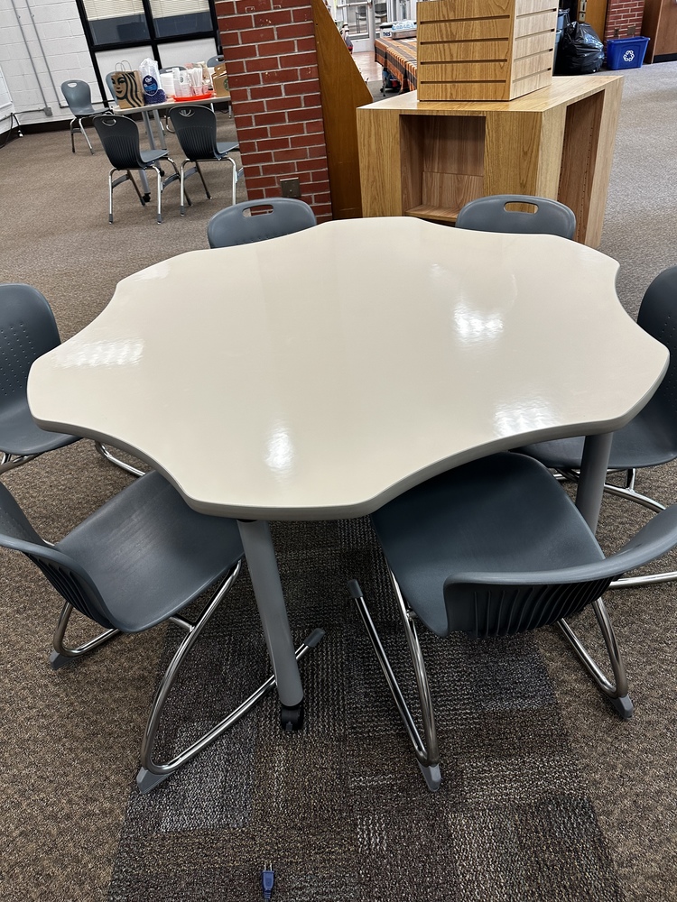 Chagrin Falls High School Library Gets New Furniture for Enhanced Student Collaboration