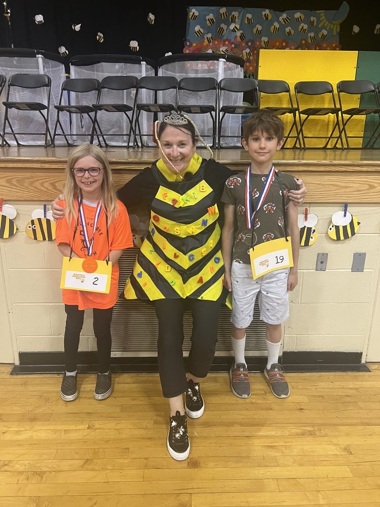 Gurney Elementary Students Participate in Their First Spelling Bee