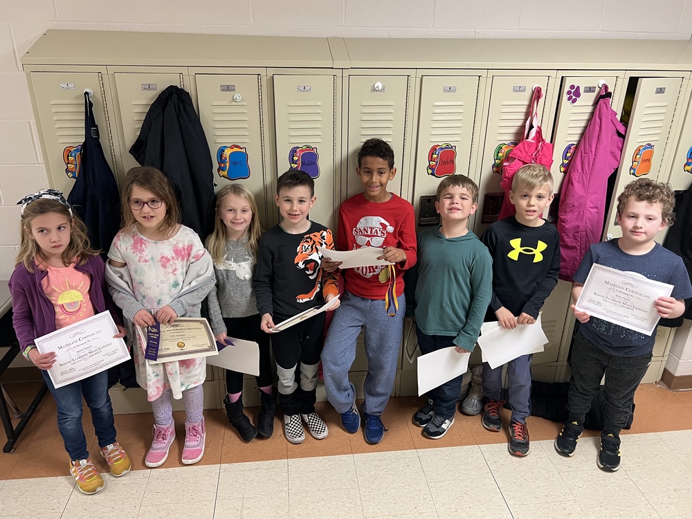 Gurney and Intermediate Students Participate in Noetic Math Contest