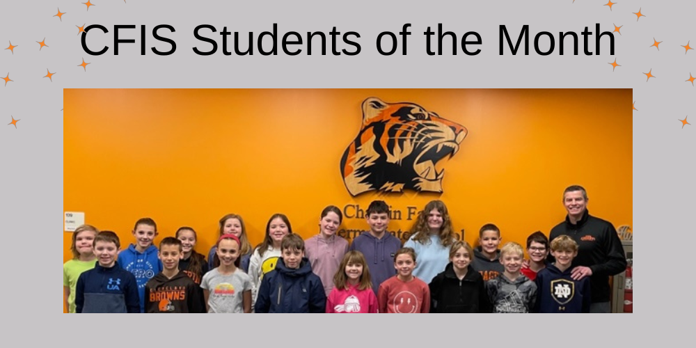 Chagrin Falls Intermediate School Students of the Month