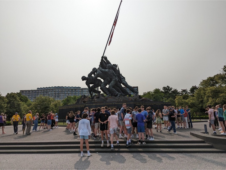 Iwo Jima Memorial #ChagrinDC23